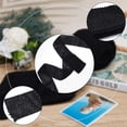 thumbnail image 4 of 1bag 5.5 Yards 4.41 Inch Wide Elastic Band Black Stretch Polyester Fabric Ribbon Crochet Headband for Home DIY Sewing Crafts Garment Bow Stretch Knitting Hair Accessories, 4 of 7