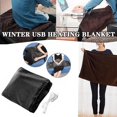 thumbnail image 2 of Usb Electric Ing Blanket Portable P Throw Carpet Wearable Warm Shawl Usb Charging For, 2 of 5