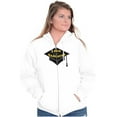 thumbnail image 3 of Funny Graduation I Done Graduated Zip Up Hoodie Men's Women's Brisco Brands S, 3 of 6