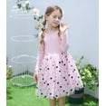thumbnail image 5 of Aideaone Girls Dresses Long Sleeve Tutu Dress Fluffy Tulle Fall Winter Dresses Pink 4-8 Years, 5 of 7