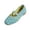 Sky Blue, variant on DIVVce Mary Jane Flats Women Polka Dot Knit Stripe Strap Round Toe Comfortable Slip On Footwear