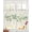 Sage Green Beige, variant on Green Eucalyptus Leaves Sheer Curtains 54 Inch Length 2 Panels Set for Living Room/Bedroom, Vintage Art Farmhouse Rustic Kitchen Curtains Grommet Semi-Sheer Curtains Window Treatments 42"x54"x2