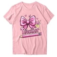 thumbnail image 4 of Xuyuer Women Graphic Print Round Neck Short Sleeve T-Shirt, Summer T-Shirt For School Season, 4 of 5