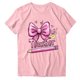 thumbnail image 4 of Xuyuer Women Graphic Print Round Neck Short Sleeve T-Shirt, Summer T-Shirt For School Season, 4 of 5