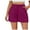 Hot Pink womens pants, variant on Usmixi Clearance Deals Shorts for Women Womens Summer Shorts Fashion Casual High Waist Plus Size Straight Leg Short Pants Solid Leisure Lightweight Pleated Pocket Shorts Under $5