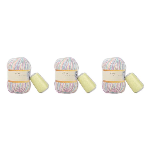 Inteprter Soft Knitting Lightweight Yarn Winter Crocheting Weaving Thread Supplies Lightweight Beginners Sweaters Handicraft Sofa 88 3piezas