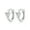 SCE1039, variant on S925 Sterling Silver Small Circle Earrings Set, Hypoallergenic Star and Flower Combination Stud Earrings for Women