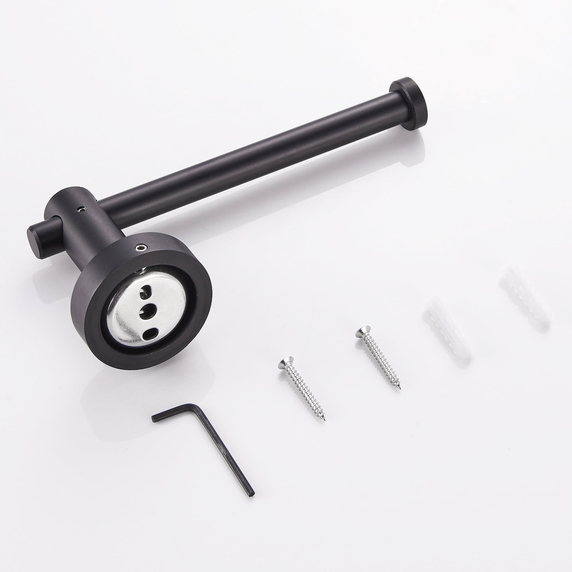 Bathroom Hardware Set, Thicken Space Aluminum 6 PCS Towel bar Set Wall Mounted