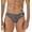 Grey, variant on Men's Speedo 7300165 Solar 1 Inch Swim Brief (Black 38 Waist)
