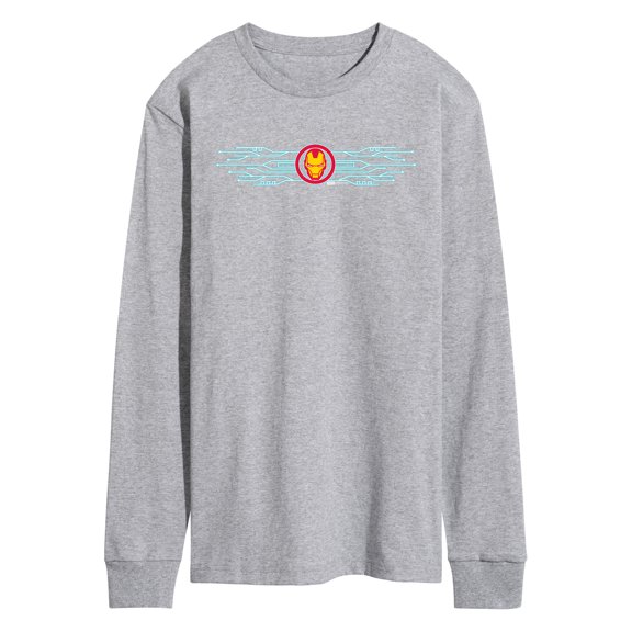 Marvel - Iron Man Horizontal - Men's Long Sleeve Tee