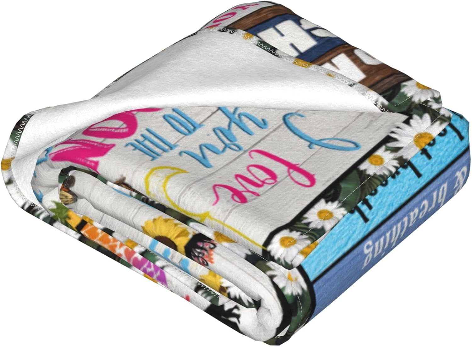 Christian Birthday Gifts for Women Friends Blanket,Unique Inspirational Religious Catholic Spiritual & Baptism Comformation Gifts for Girl Godmother Mom Sister
