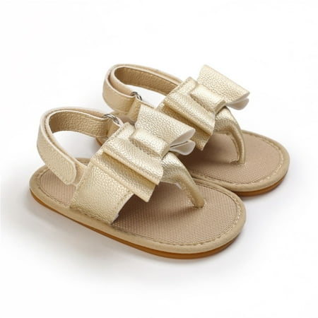 

BTJX Prewalker Walking Anti-Slip Sandals Bowknot Toddler Summer Baby Shoes Baby Shoes