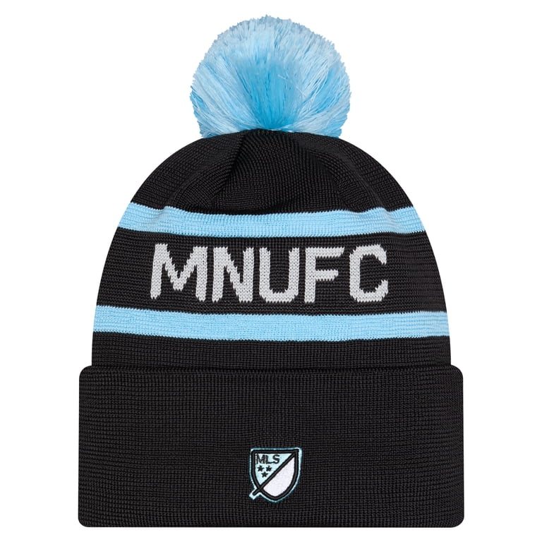 Men's New Era Black Minnesota United FC 2026 Jersey Hook Cuffed