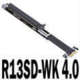 thumbnail image 3 of Cable de Alimentación Gen4 de Extensión ADT M.2 NVMe A PCI-e 4.0 X16, Cable de Minería Umper, Tarjeta Gráfica GPU GTX R13SD-WK, 3 of 6