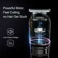 thumbnail image 4 of Electric Clippers LCD Digital Display Home Hair Trimmer Head Hair Razor USB Rechargeable Household DIY Hair Cutting Machine, 4 of 7