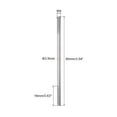 thumbnail image 2 of Unique Bargains M4x90mm 304 Stainless Steel Push Rod Double End Threaded Rod for DIY, 5Pack, 2 of 4