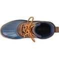 thumbnail image 5 of Women's Sperry Top-Sider Saltwater Heel Leather Duck Boot Brown/Navy Leather/Rubber 6.5 M, 5 of 6
