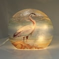 thumbnail image 2 of Stony Creek SEAGULL LIGHTED GLASS VASE Glass Beach Nautical Breeze Lwe8261 A, 2 of 2