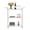 Clear, variant on ToppiJoy 3 Tiers PC Rolling Cart, Utility Cart on Wheels, Lockable Wheels Hold up to 66.14lbs Suitable for Families, Cafes, and Activity Spaces (Clear)