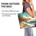 thumbnail image 2 of Balery Coastal Palm Beach Bolsa Tote Estilo Estético con Cremalleras, Bolsa de Hombro, Bolsa de Compras Grande y Plegable, 2 of 8