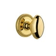 thumbnail image 4 of Grandeur Newedn_Prv_234 Newport Solid Brass Rose Privacy Door Knob Set - Nickel, 4 of 7
