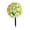 Light Blue-LB Home Decor, variant on karymi Artificial Rose Ball Tree Outdoor Decoration, Fake Plants on Stake, Plastic Simulation Flower, 22.8x9.8 Inch, No Watering, for Living Room Office Shop Garden Womens Gifts