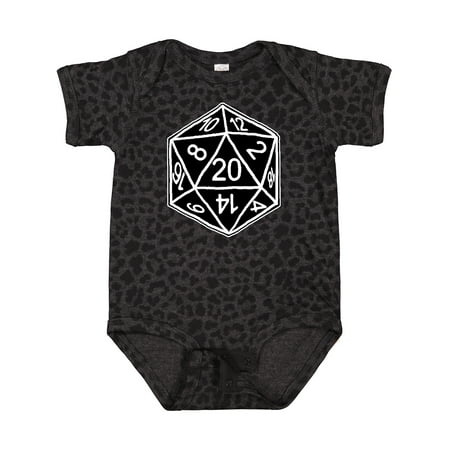

Inktastic 20 Sided Black Dice Gift Baby Boy or Baby Girl Bodysuit