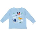 thumbnail image 3 of Inktastic I Get Distracted by Birds Boys or Girls Long Sleeve Toddler T-Shirt, 3 of 5