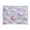 Seashells and Pearls Pattern, variant on Acrylic Tray Clear Serving Tray Rectangle Decorative Tray with Cut Handle Seashells and Bows