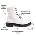 thumbnail image 2 of Brinley Co. Womens Tru Comfort Foam™ Combat Style Bootie, 2 of 7