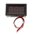 thumbnail image 2 of Medidor de Voltaje Digital LED LCD Voltímetro 100V Accesorios Electrónicos rojo Sharpla Medidor de voltaje digital, 2 of 6