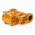thumbnail image 2 of Folding Bike Porous Stems Adjustable Dual Stem Bicycle 25.4MM Deformation, 2 of 9