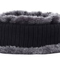 thumbnail image 6 of SPRING PARK 1 Set Stylish Winter Beanie Scarf Set Visor for Men Women Warm Thick Hat for Outdoor, 6 of 7