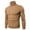 Khaki, variant on ZKCCNUK Mens Slim Fit Lightweight Winter Turtleneck Warm Long Sleeve Knitted Sweater Tops Outwear Blouse Pullover Top Turtleneck T-Shirt