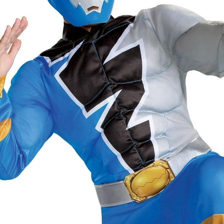 Power Rangers Dino Fury Blue Ranger Costume for Kids