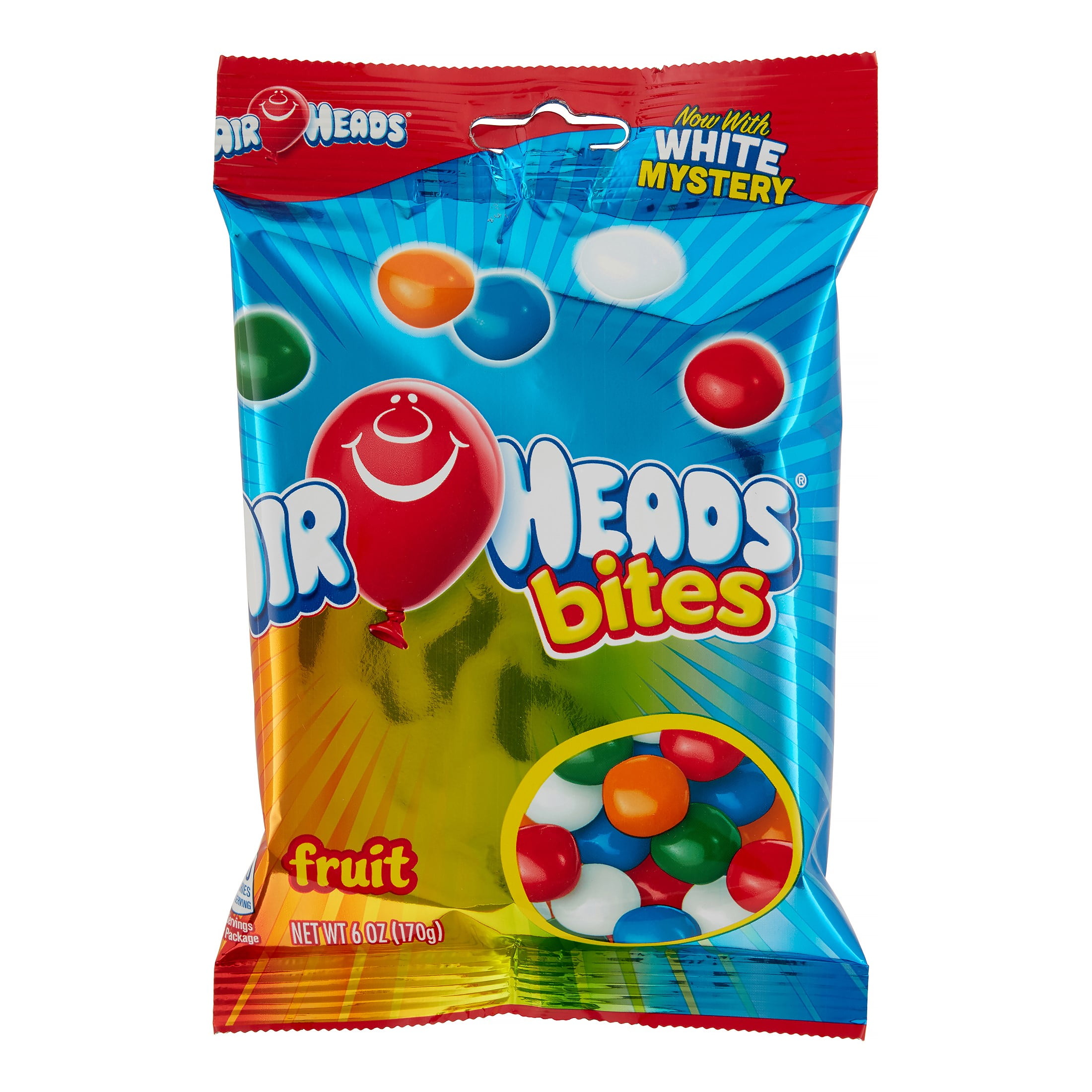 Airheads Bites Fruit Candy, 6 Oz.