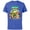 Royal Heather, variant on Disney Big City Greens Family Group - Short Sleeve Cotton T-Shirt for Adults -Customized-Navy