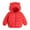 Red, variant on Busydd Boys Winter Coat 2-7 Years Solid Color Hooded Unisex Toddler Puffer Jacket Long Sleeve Warm Zipper Girls Winter Coat with Pockets 5 Years
