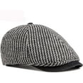 thumbnail image 7 of CoCopeaunts Berets Autumn Winter Hat Men Women 6 Panels Ivy Octagonal Newsboy Cap Artist Painter Hat Retro Knitted Hat, 7 of 7