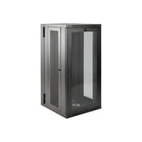 Tripp Lite 26u Wall Mount Rack Enclosure Server Cabinet Deep Acrylic Window - 19" 26u Wide X 24.50" Deep Wall Mountable For Ups - Black, Clear - Steel, Acrylic - 250 Lb X Maximum Weight (srw26usdpg)