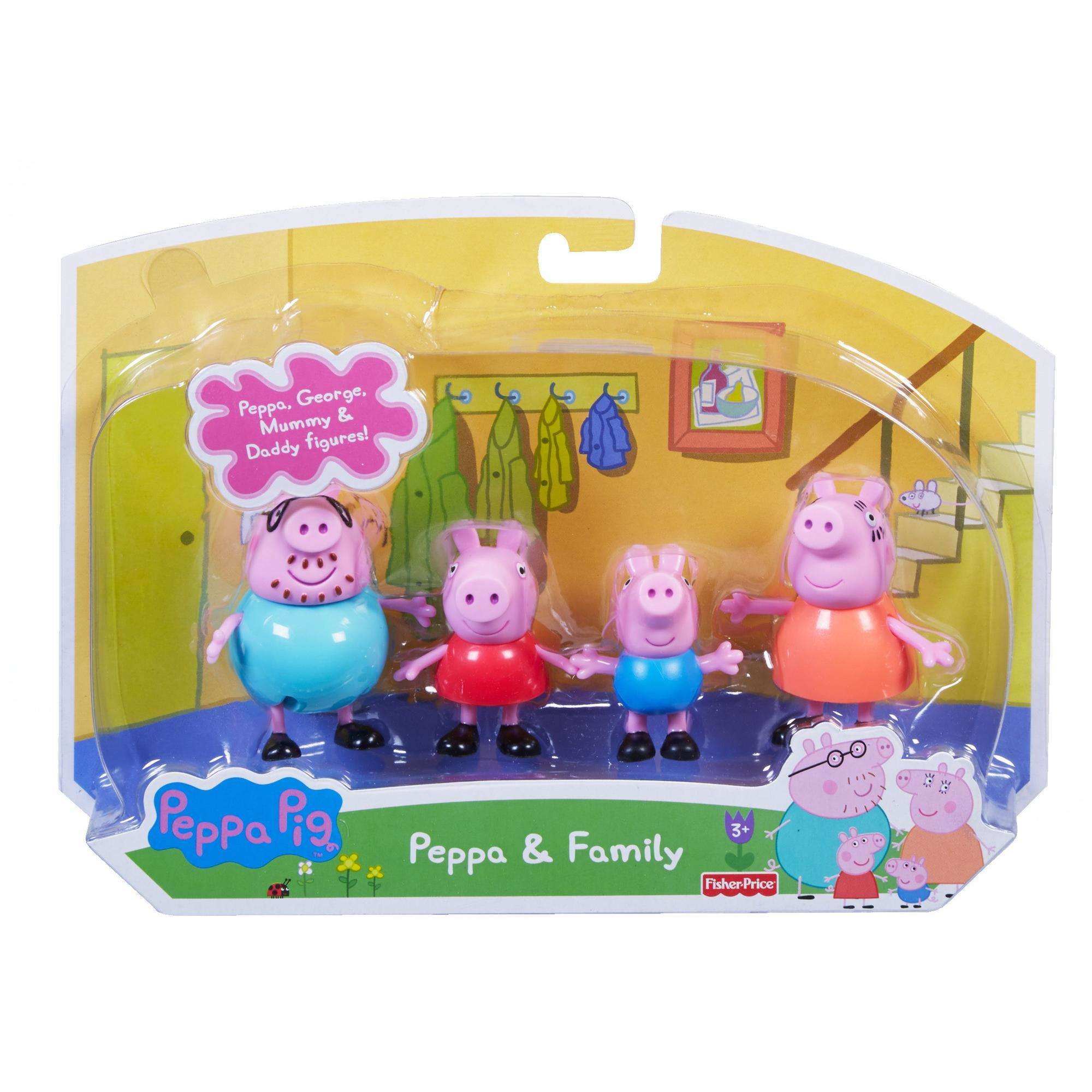 Fisher-Price Peppa Pig Peppa & Family 