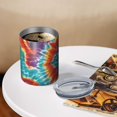 thumbnail image 3 of 12oz Coffee Tumblers Colorful Tie Dye Pattern Stainless Steel Vacuum Insulated Travel Tumbler Coffee Cups Mug with Lid and Straw with Cleaning Brush for Cold & Hot Drinks, 3 of 5