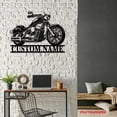 thumbnail image 4 of Craftnamesign Custom Motocross Biker Couple Kiss Metal LED Light, Custom Dirt Bike Name Sign Decor, 4 of 5