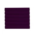 thumbnail image 5 of The Great American Store- 1800 Series 100% Authentic Microfiber Pack of 6 Fitted Sheet / Bottom Sheet 15 Inch Deep Pocket (Solid Purple, Short Queen) - ALL ROUND ELASTIC FOR PERFECT FIT, 5 of 6