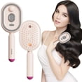 thumbnail image 6 of Electric Steam Brushs for Hair,Rechargeable Steam Hair Straightener, Detangling Steam Brush for Short Hair With Water Spray,2-In-1 Misting Hairbrush for Reduce Frizz, Nourishes Hairs Anti Frizz Tool, 6 of 8