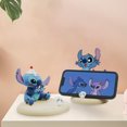 thumbnail image 2 of Nueva figura de Disney Lilo & Stitch, lindo soporte para teléfono móvil, soporte para teléfono de Stitch, soporte de escritorio con agarre Tok, soporte para teléfono móvil, regalos de cumpleaños, jugu, 2 of 5