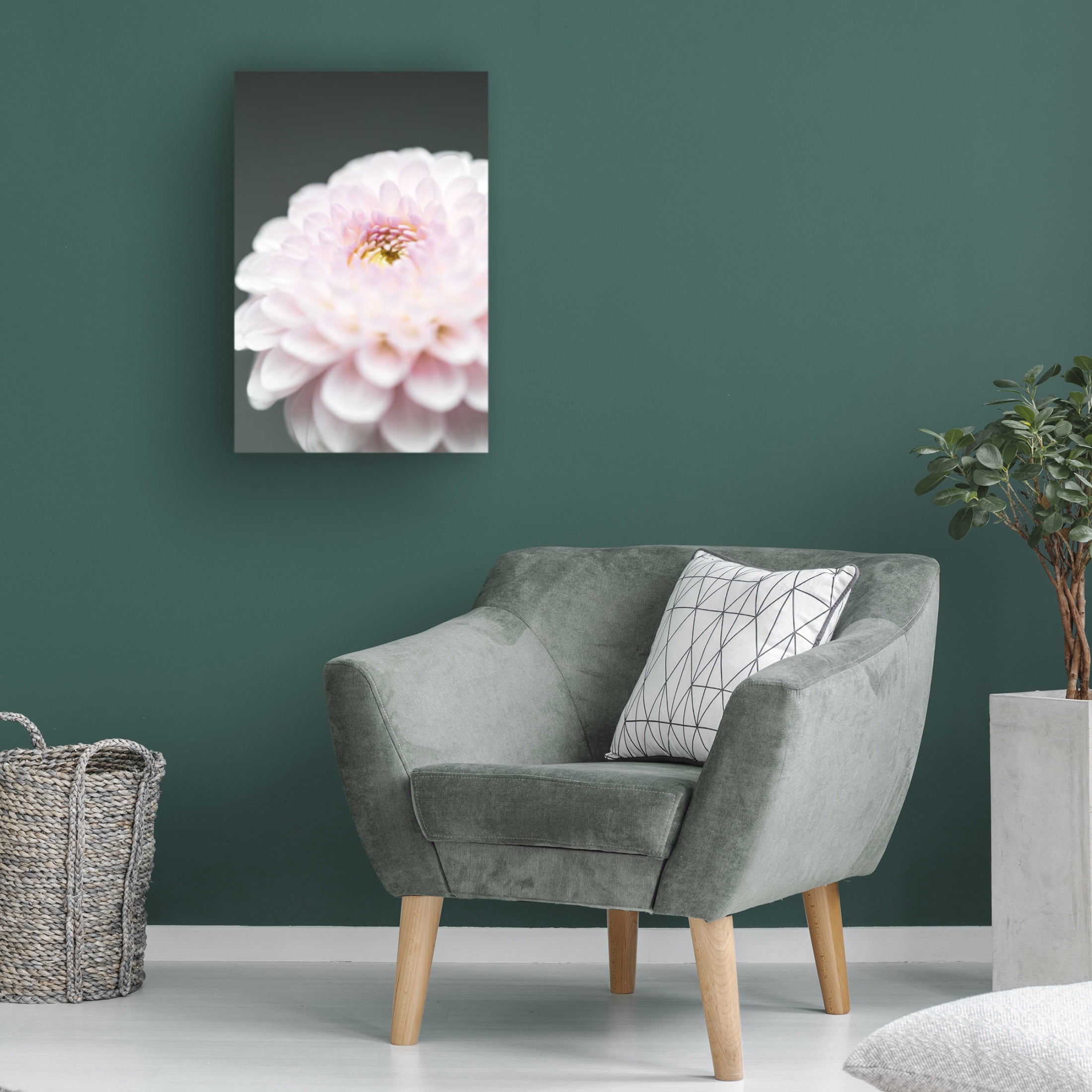 Trademark Fine Art Pictufy Studio Pink Flower No1 Canvas Wall Art