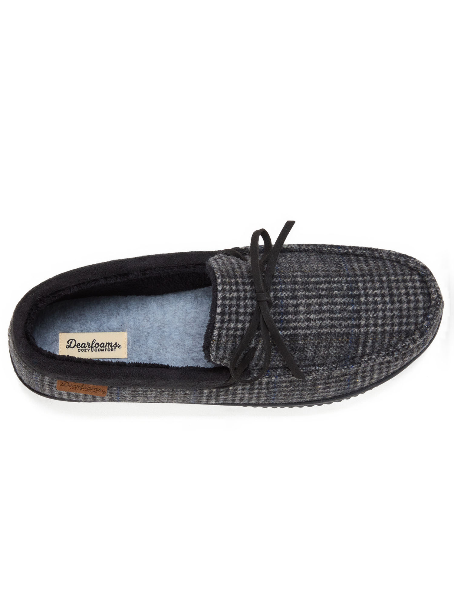 Dearfoams Cozy Comfort Men's Moccasin Slippers