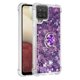 thumbnail image 2 of Funda para Samsung Galaxy A12 con Brillo Líquido Flotante, Purpurina, Parachoques y Anillo Giratorio Soporte, 2 of 5