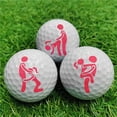 thumbnail image 4 of Soidarity Marcador de pelota de Golf, herramienta de alineación de señal de Humor para adultos, plantilla de marcador de señal, marcador delineador DIY, Golf No. 4 Soidarity OD015907-04, 4 of 6